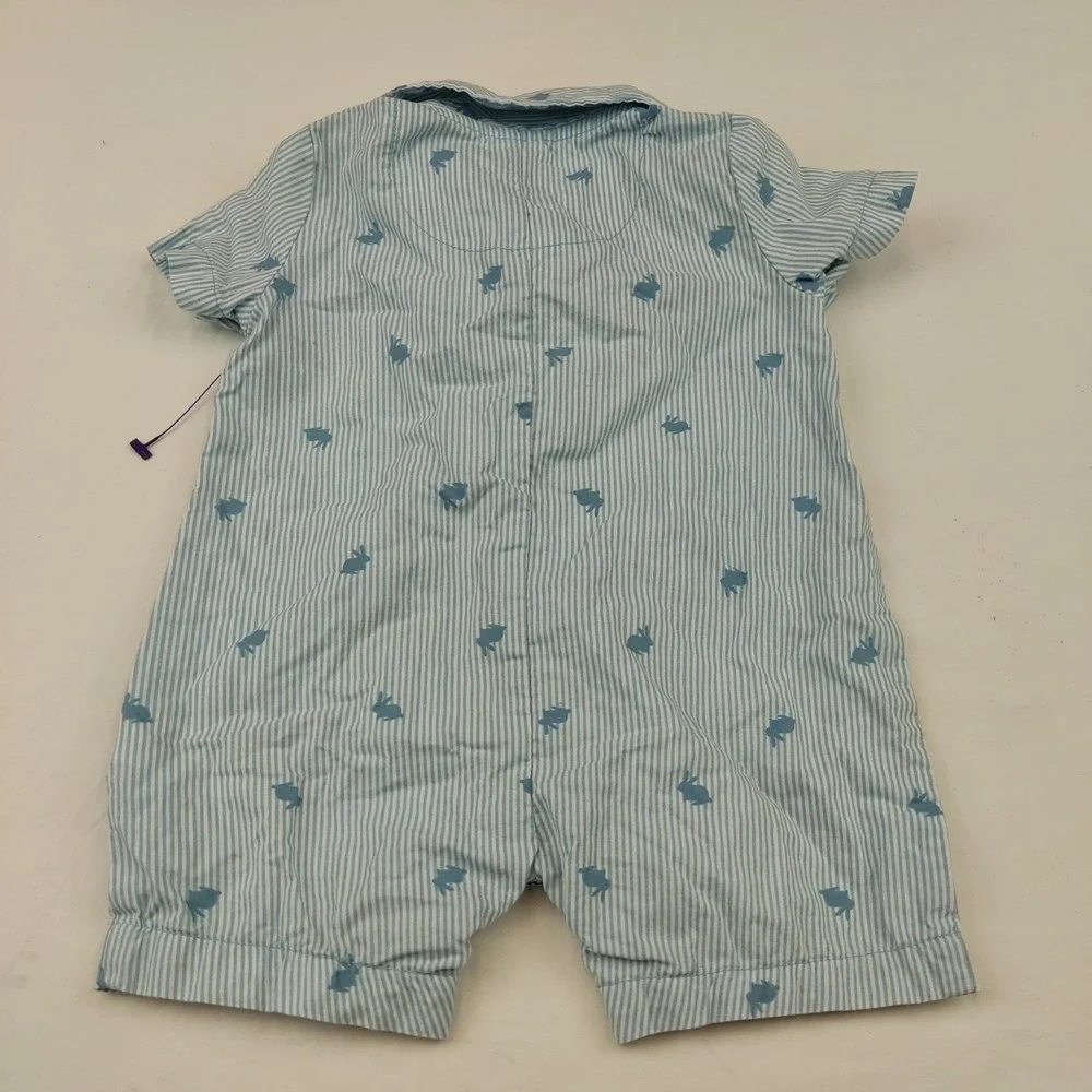 CARTER'S INFANTS TODDLERS BOYS SNAP-UP POPLIN ROMPER,‎ NWT 3M
